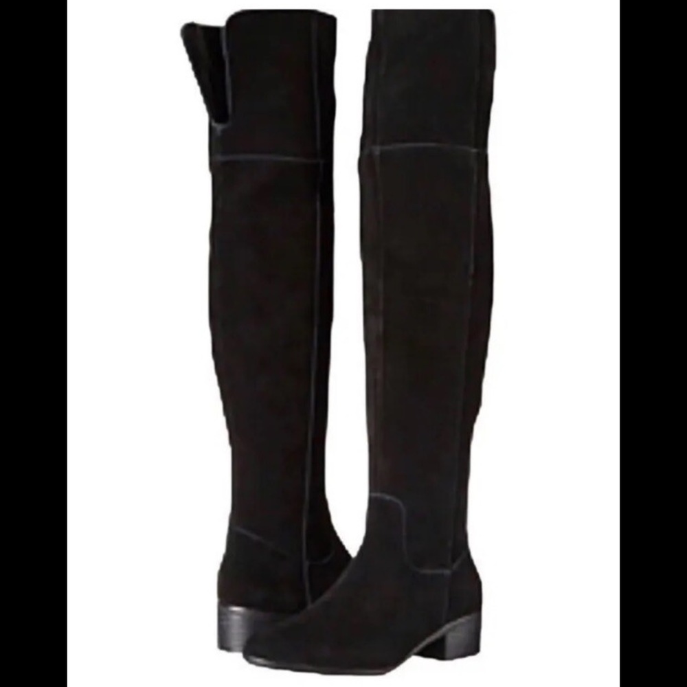 Steve Madden y2k tyga suede over the knee boots